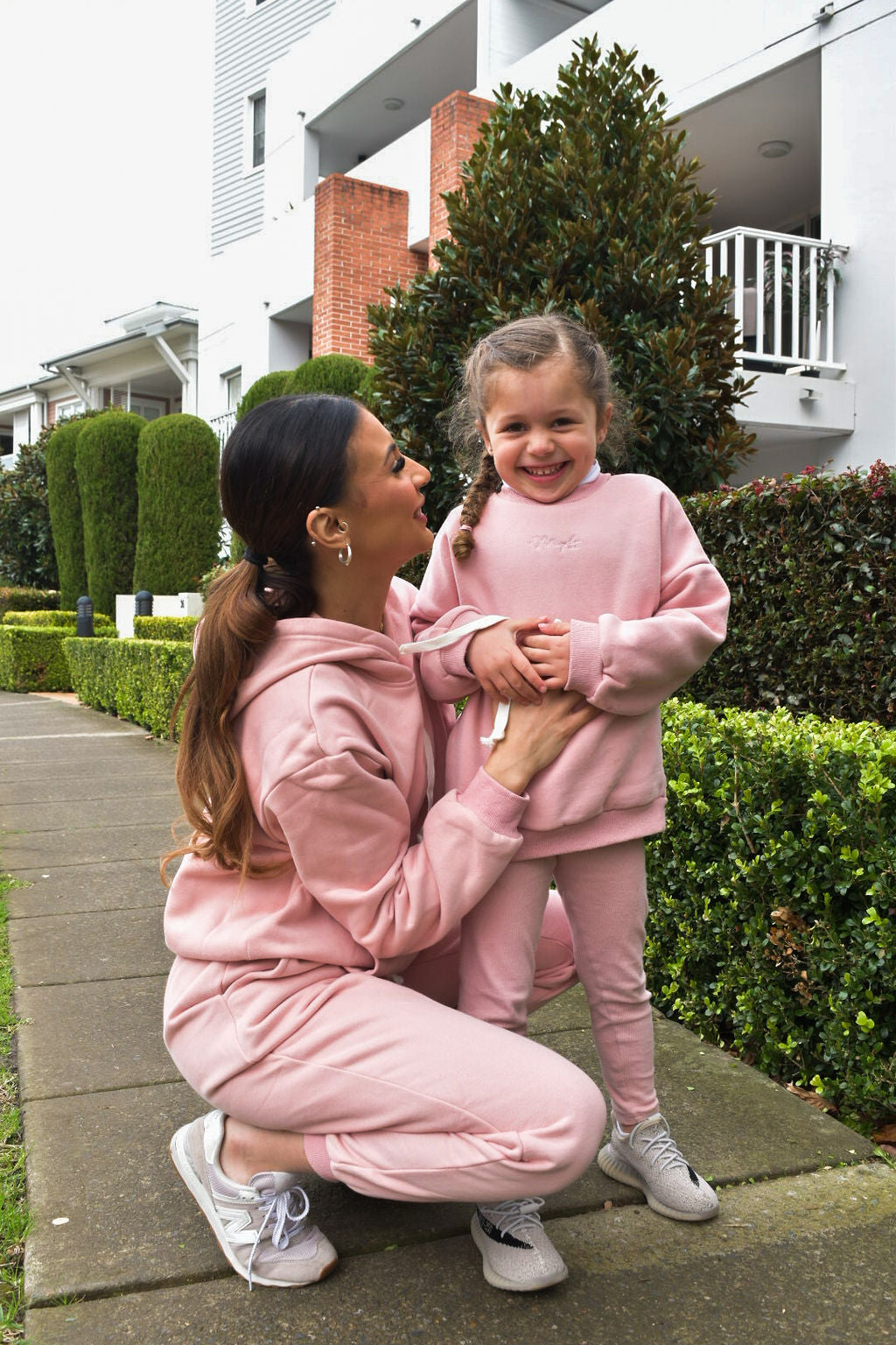 Marshmallow Pink Oversized Sweater & Leggings Set – Myla Mini