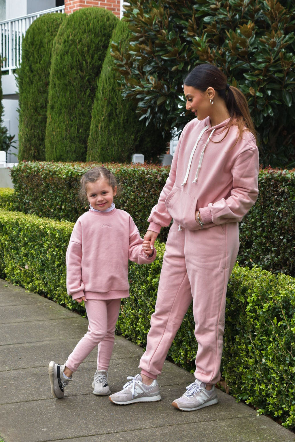 Marshmallow Pink Oversized Sweater & Leggings Set